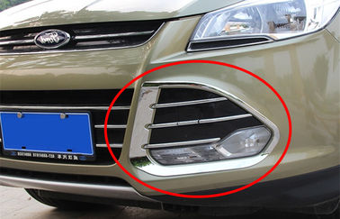 China Chromed Front Fog Lamp Bezel And Rear Bumper Light Molding For 2013 Ford Kuga Escape supplier