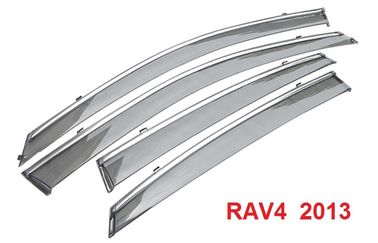 China Professional Car Window Visor / Wind Deflector Toyota RAV4 2013 Automobile Accessories supplier