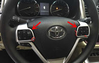 TOYOTA Highlander(Kluger) 2014 2015 Interior Accessories , Chromed Steering Wheel Trim